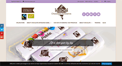 Desktop Screenshot of chocolatesartesanosisabel.com